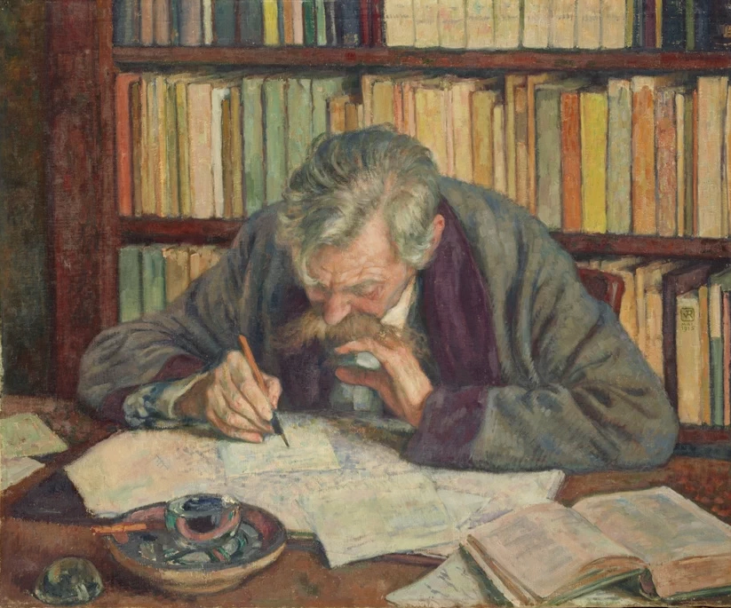 Ritratto di Emile Verhaeren - Museo d'Orsay, Parigi